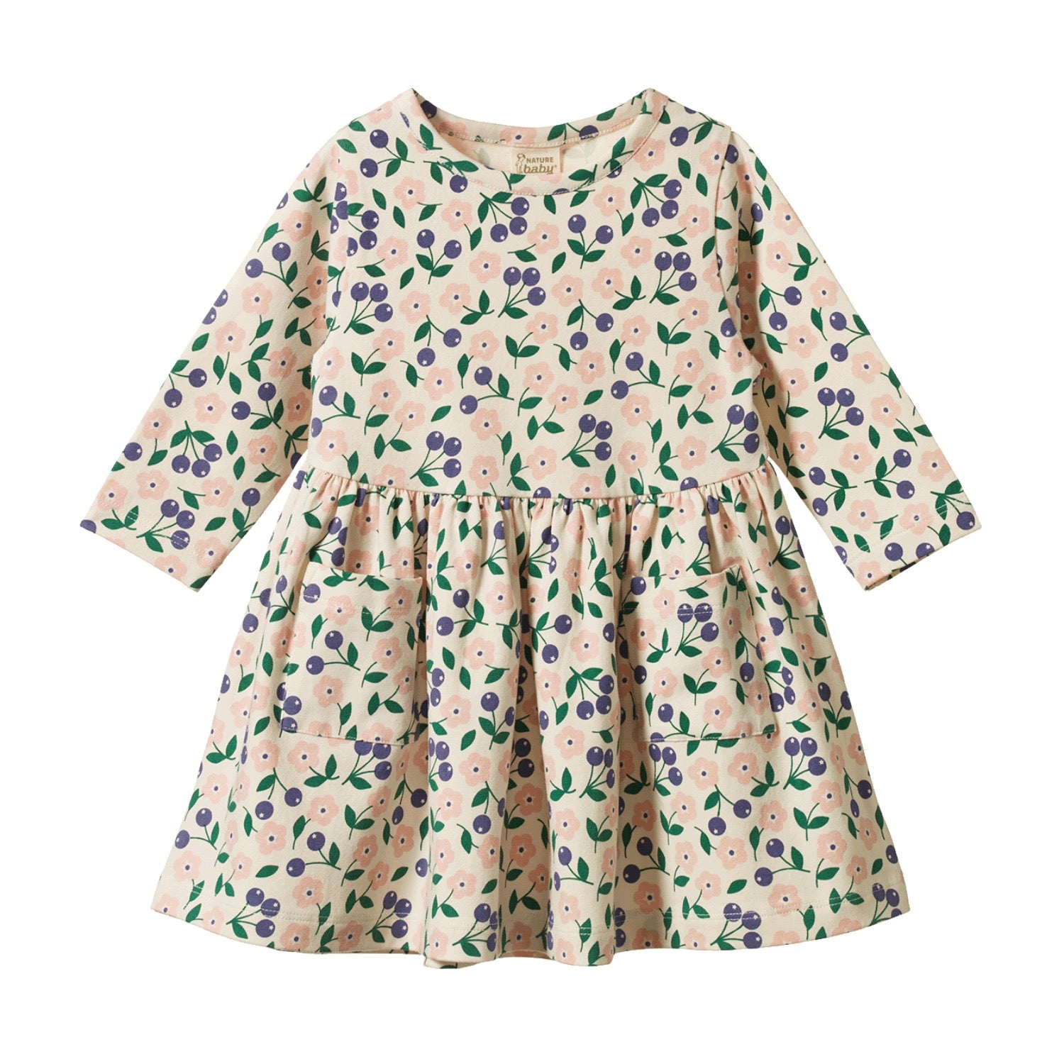 Twirl Dress L/S Grande Briarwood Print