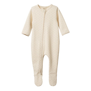 Cotton Rib Essentials Set Caramel Spot