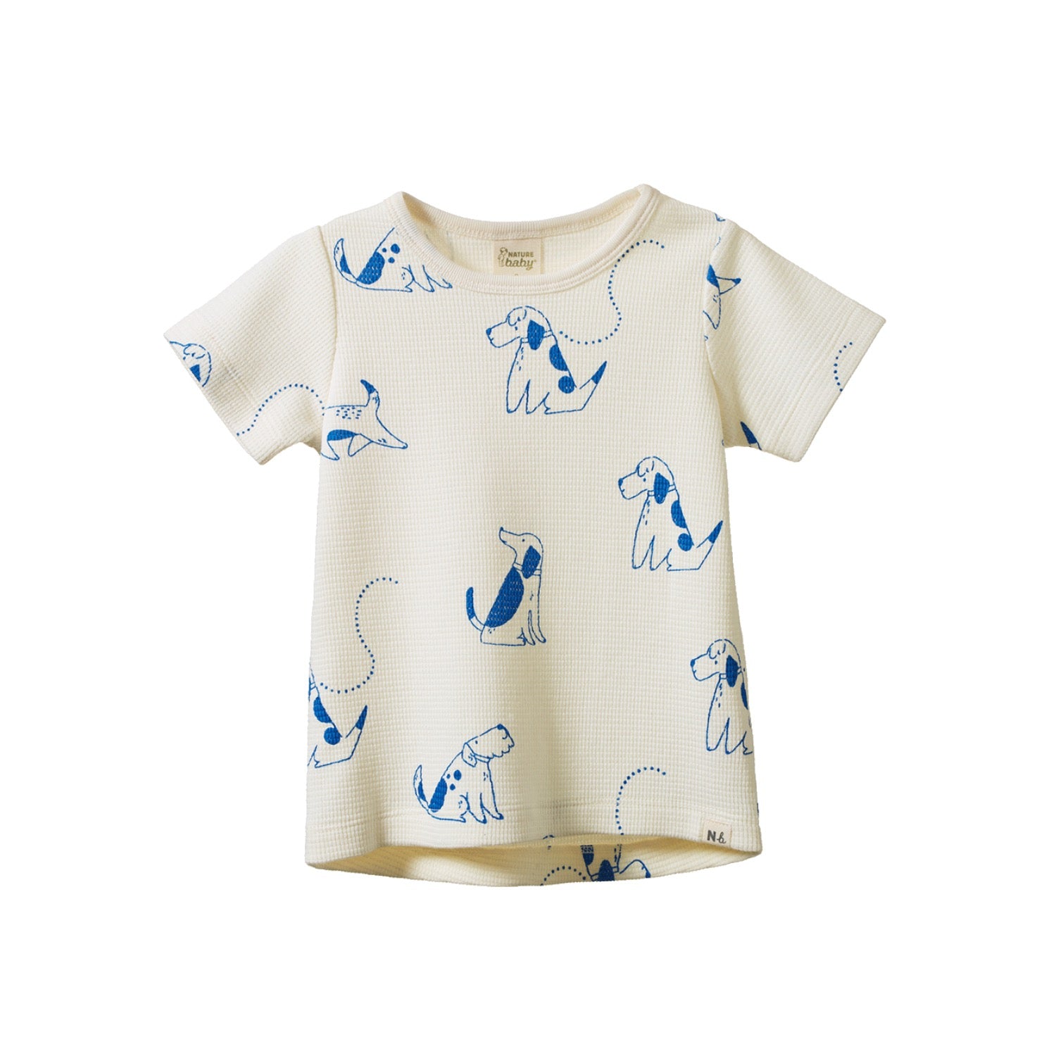River Tee Waffle Dog Walk Print
