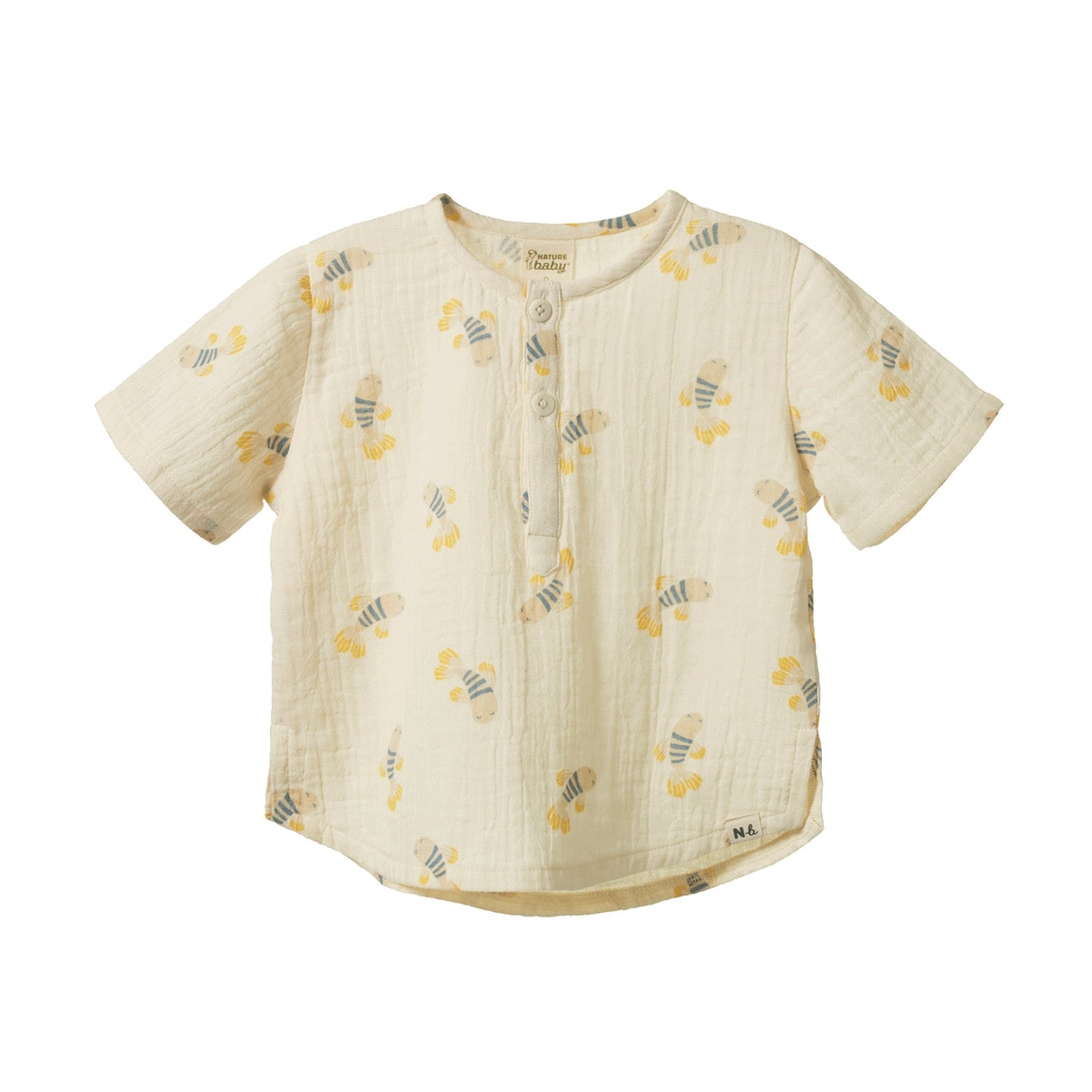 Caravan Shirt Fish Fable Print