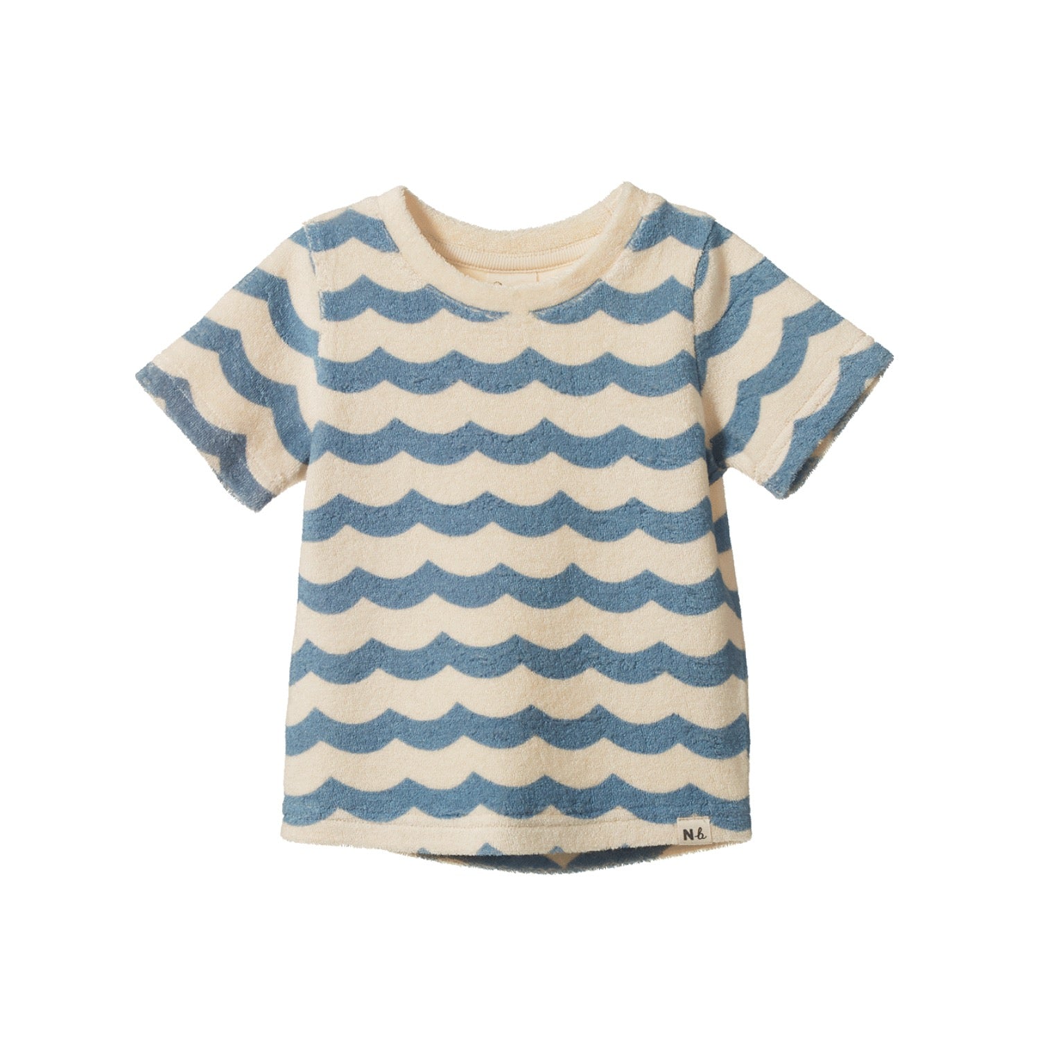 River Tee Terry Waves Print