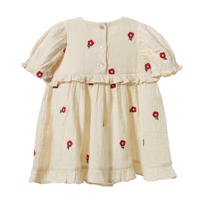 Valentina Dress Red Flora