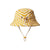 Bucket Sunhat Terry Golden Sea Stripe