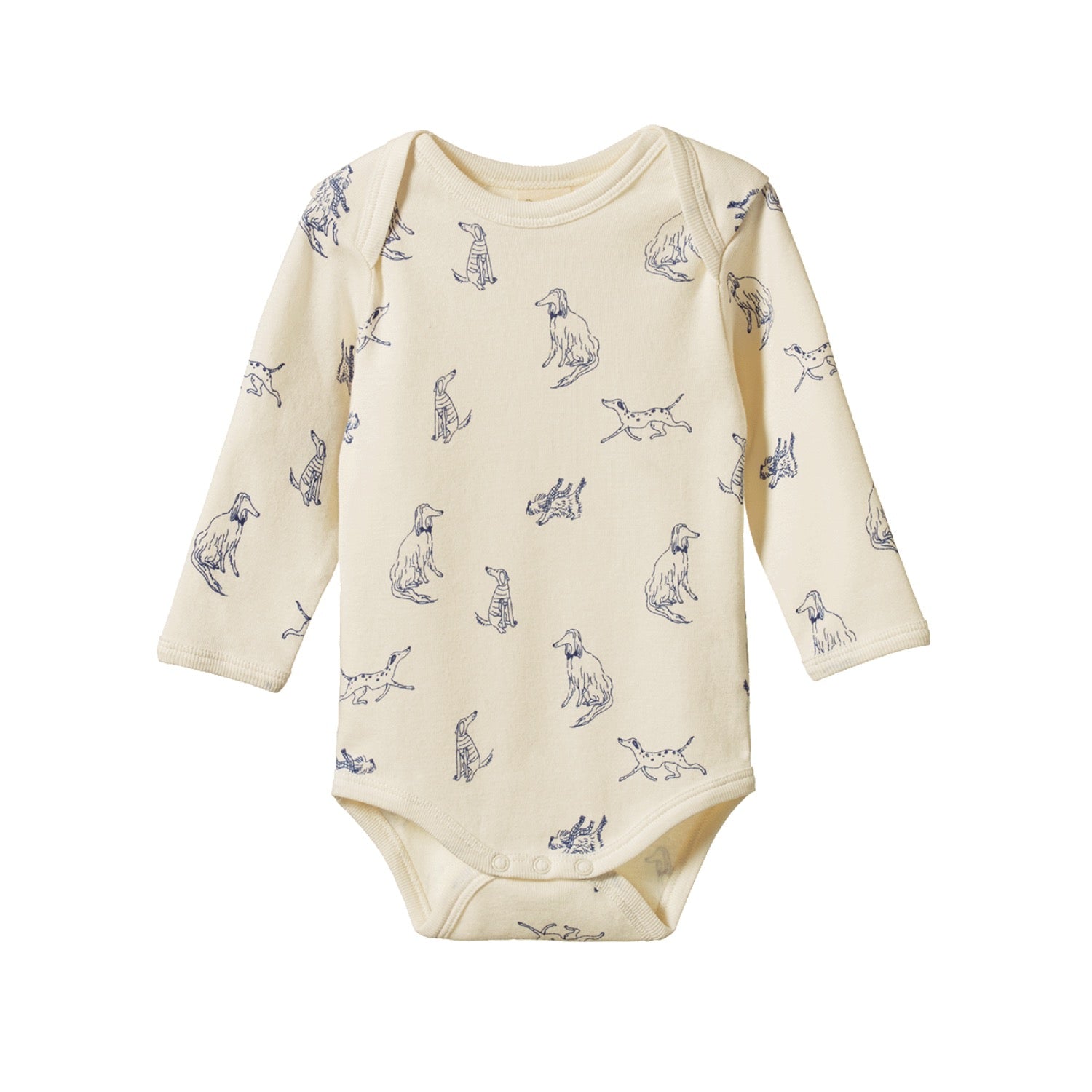 Cotton L/S Bodysuit Best Friend Print