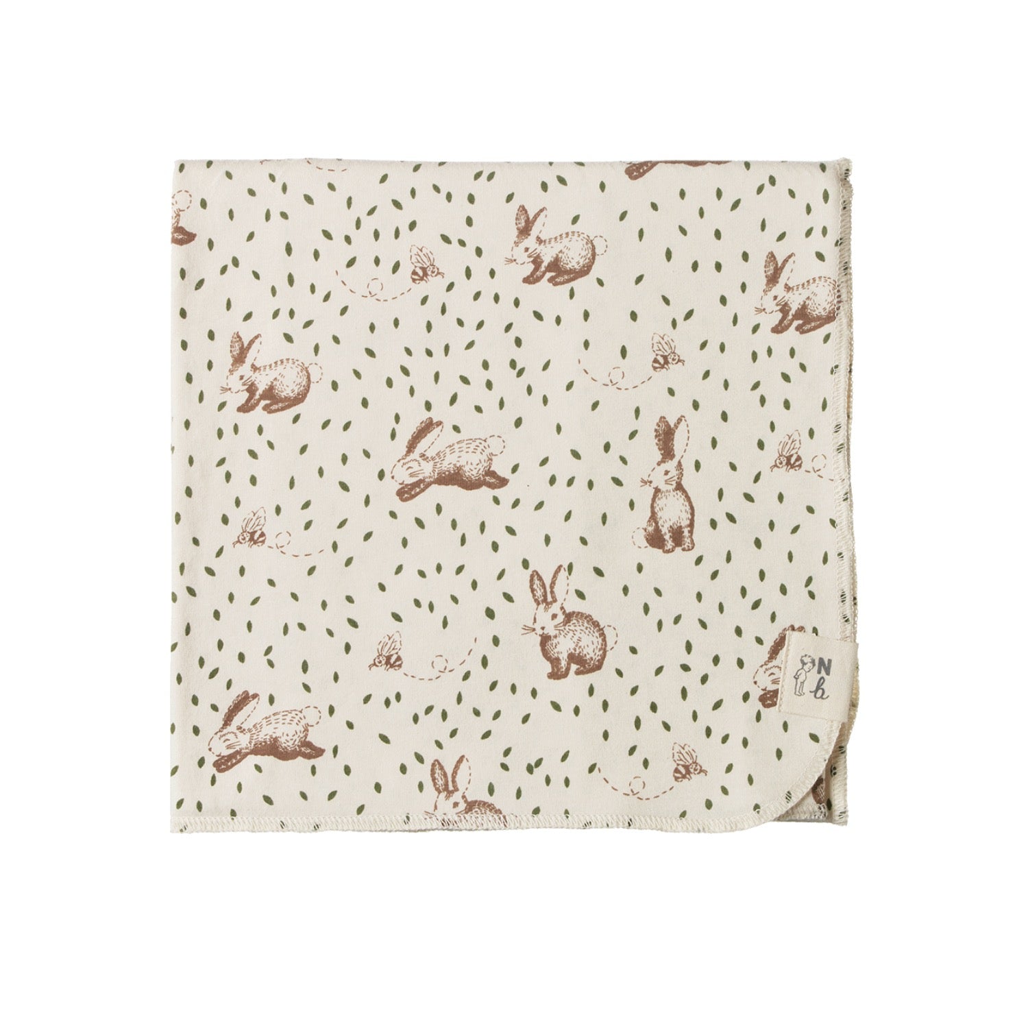 Nature Baby Wrap Rabbitty Print