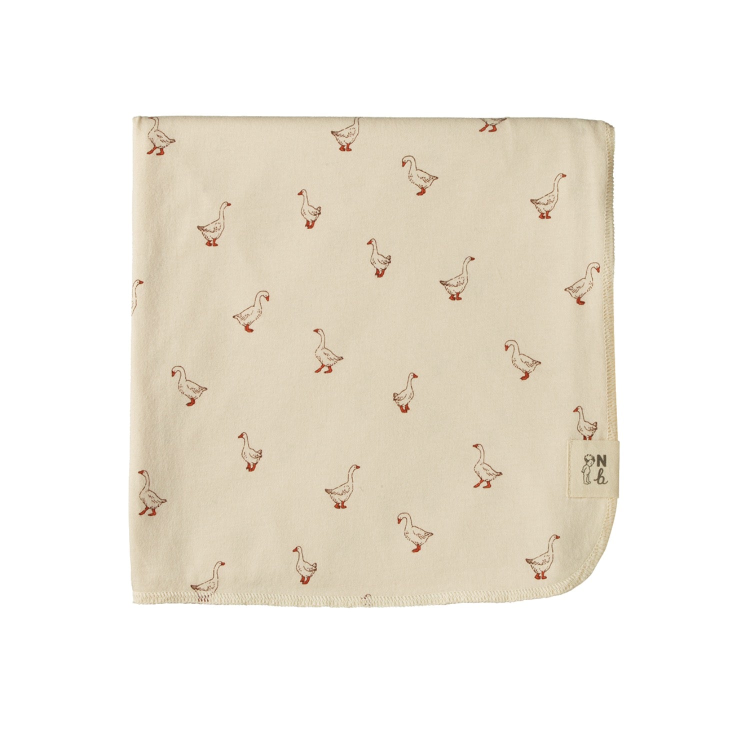 Wrap Goosey Natural Print