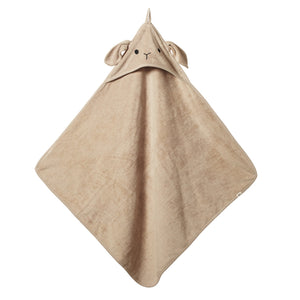 Bunny Hooded Towel Nougat