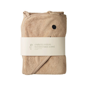Bunny Hooded Towel Nougat