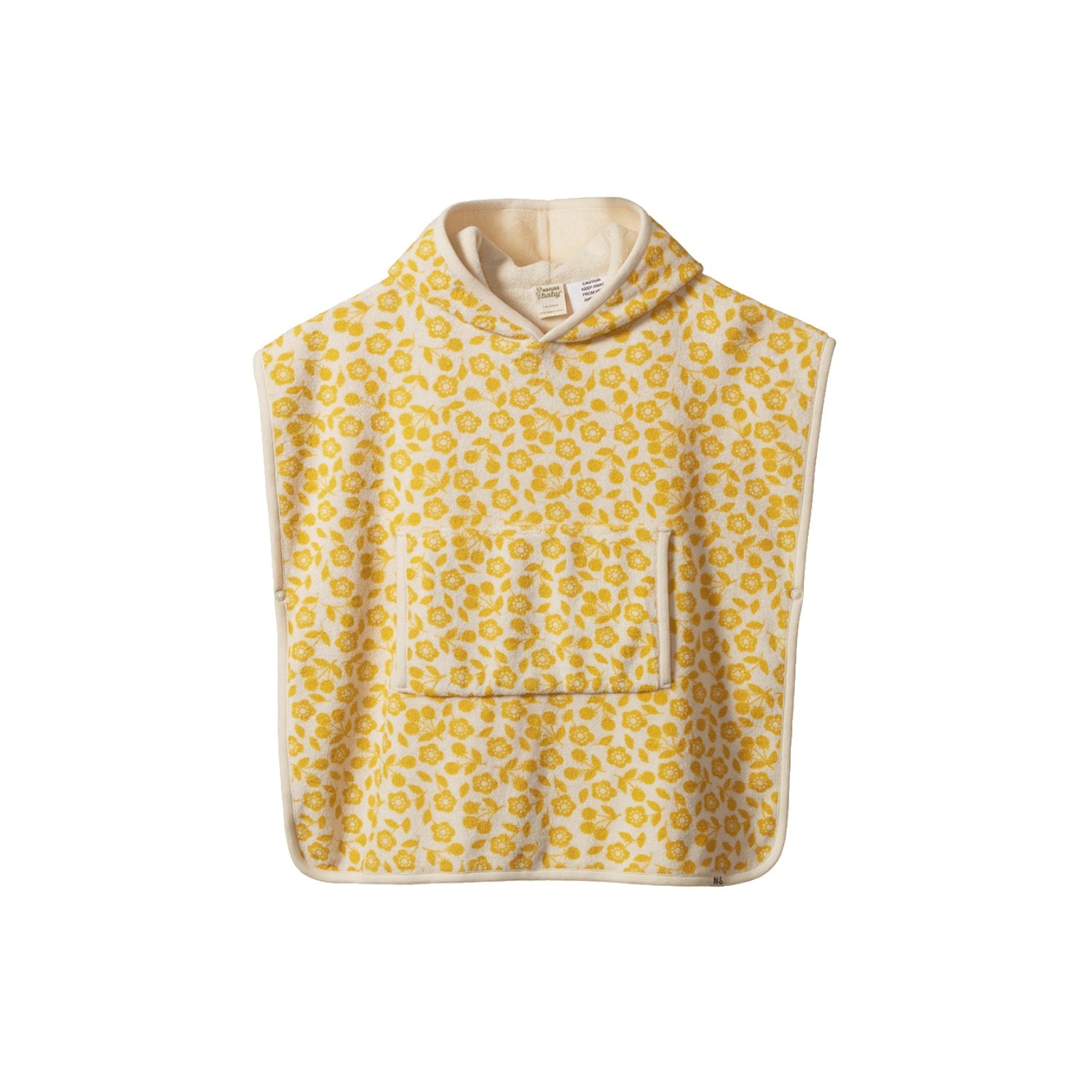 Poncho Kitchen Garden Freesia Print