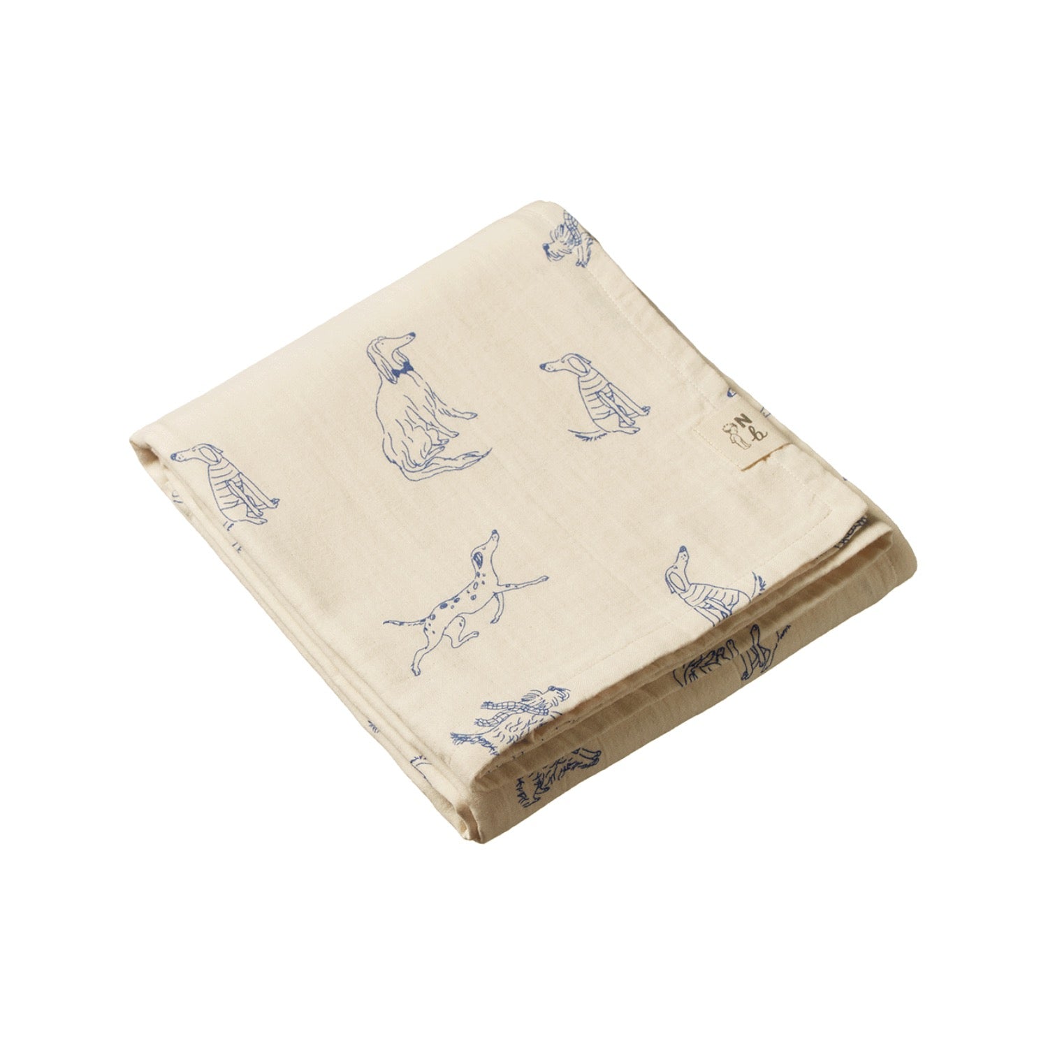 Muslin Wrap Best Friend Print