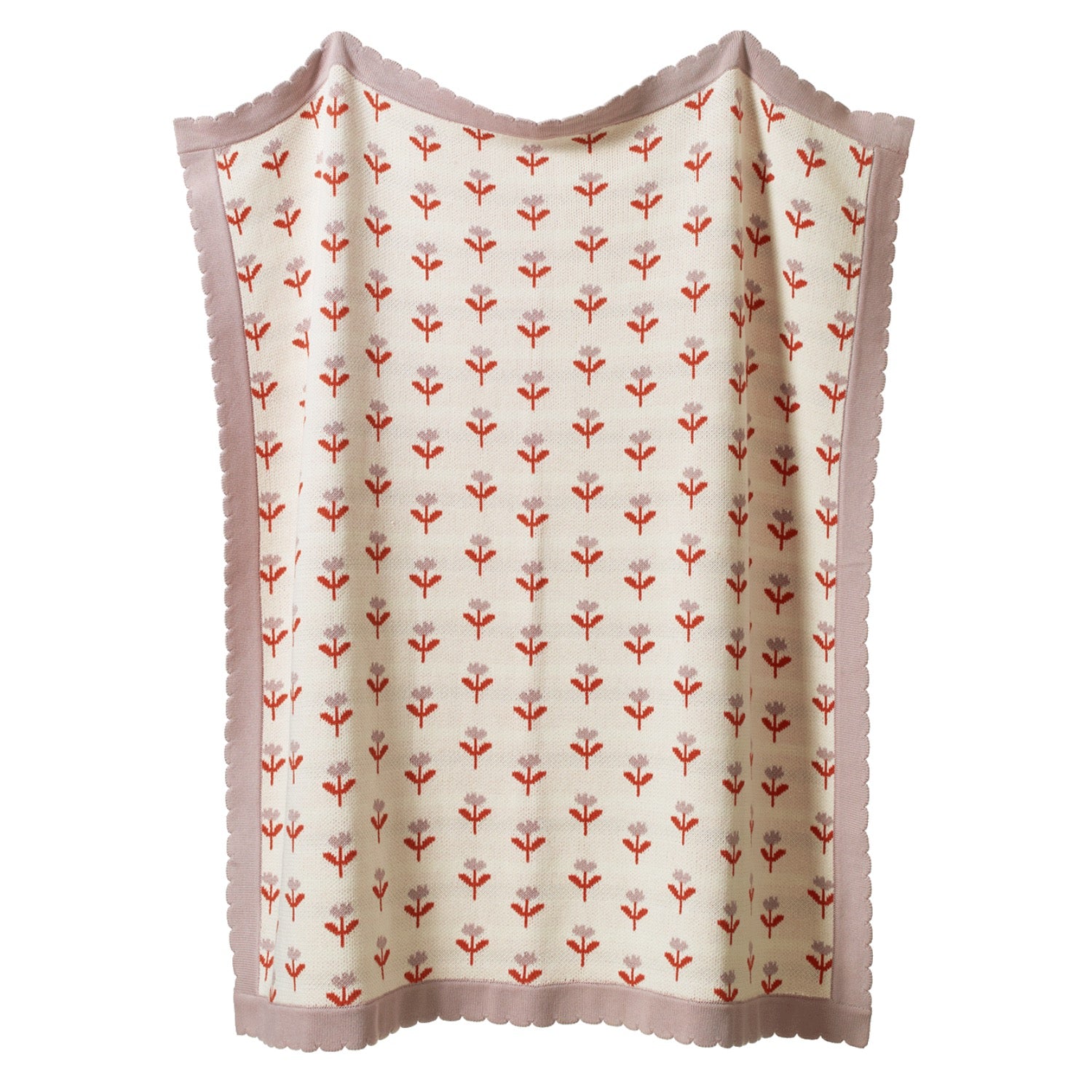 Fern Blanket Fleurette Knit