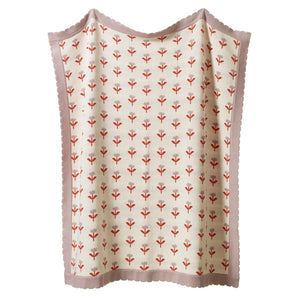 Fern Blanket Fleurette Knit