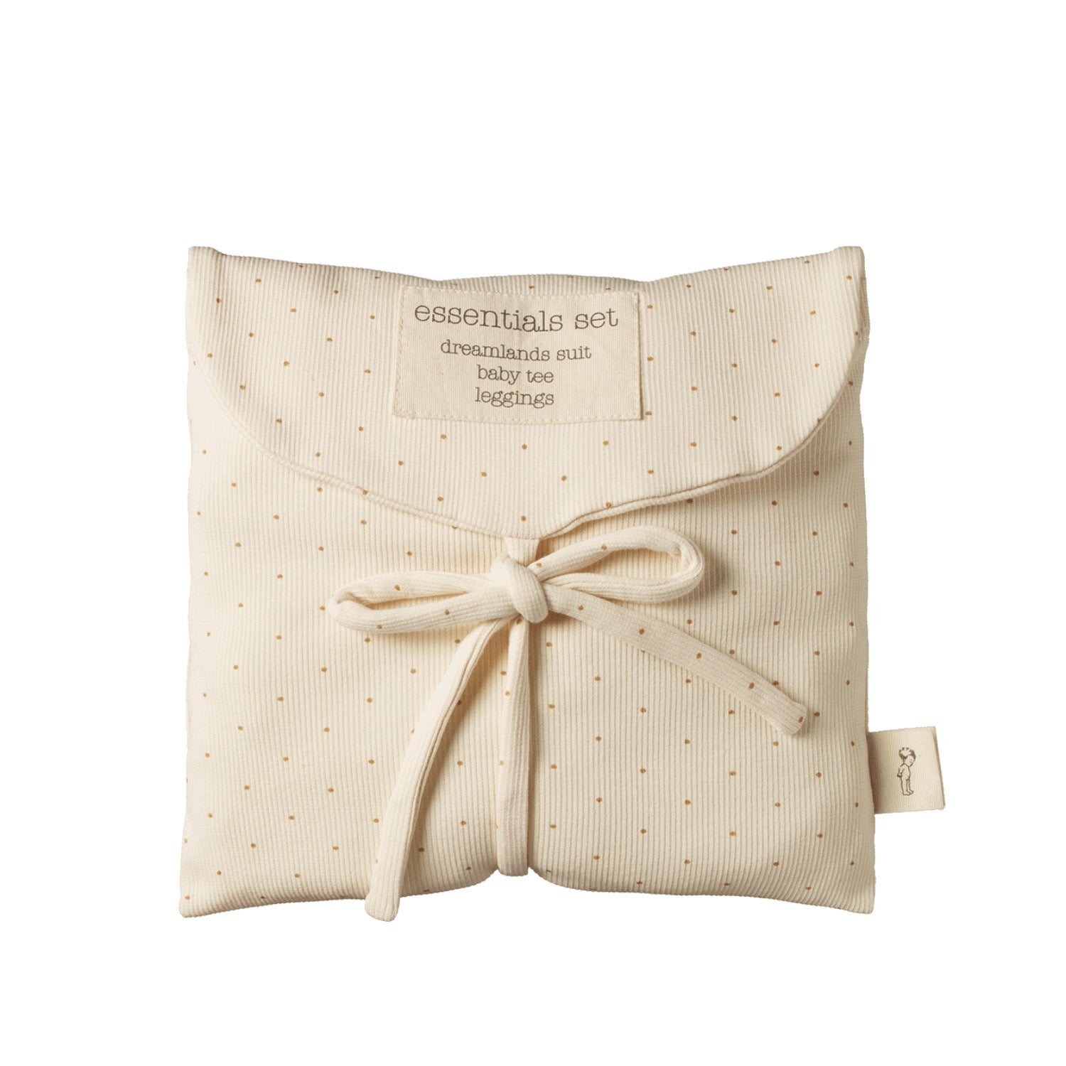 Cotton Rib Essentials Set Caramel Spot