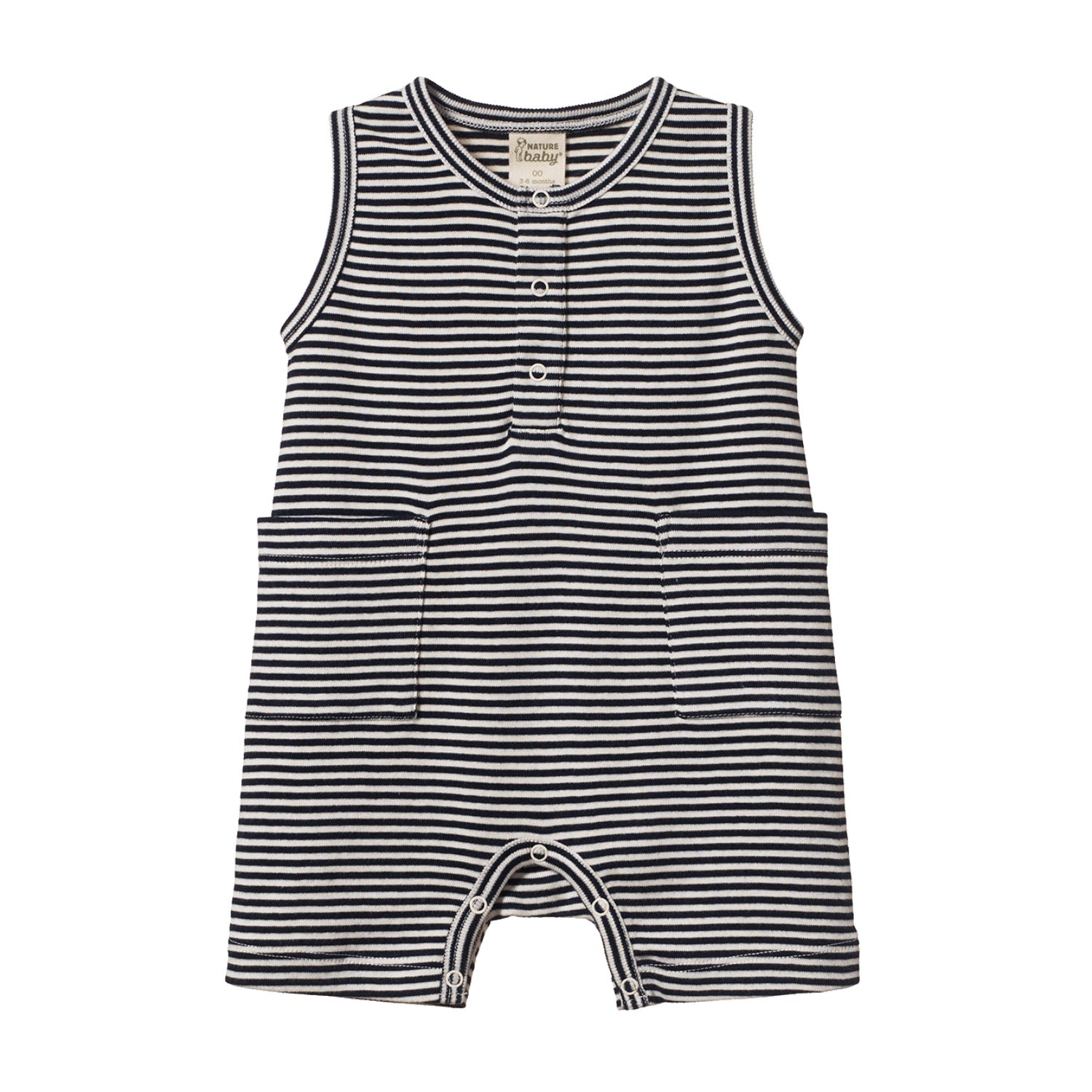 Camper Suit Navy Stripe