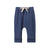 Cotton Drawstring Pants Vintage Indigo