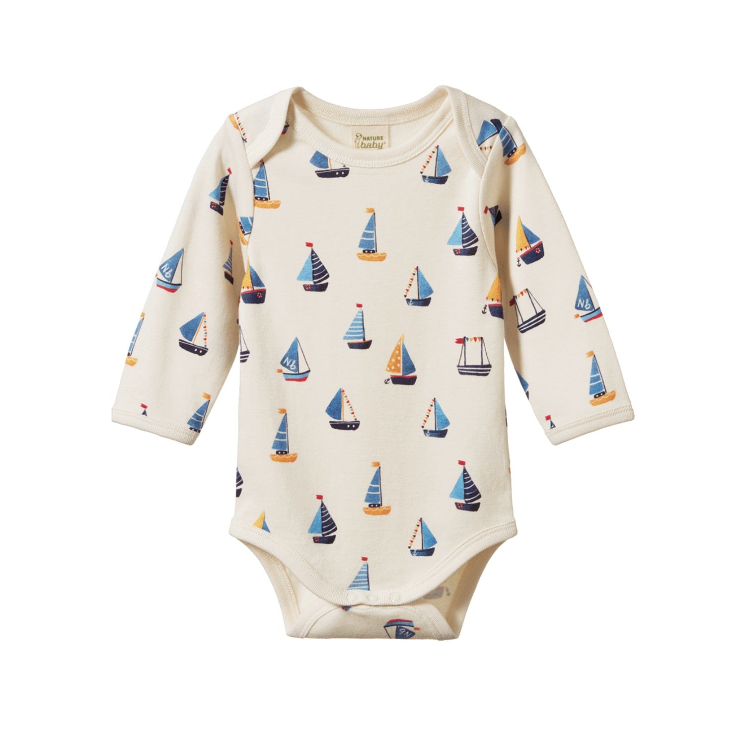Long Sleeve Bodysuit Regatta Print