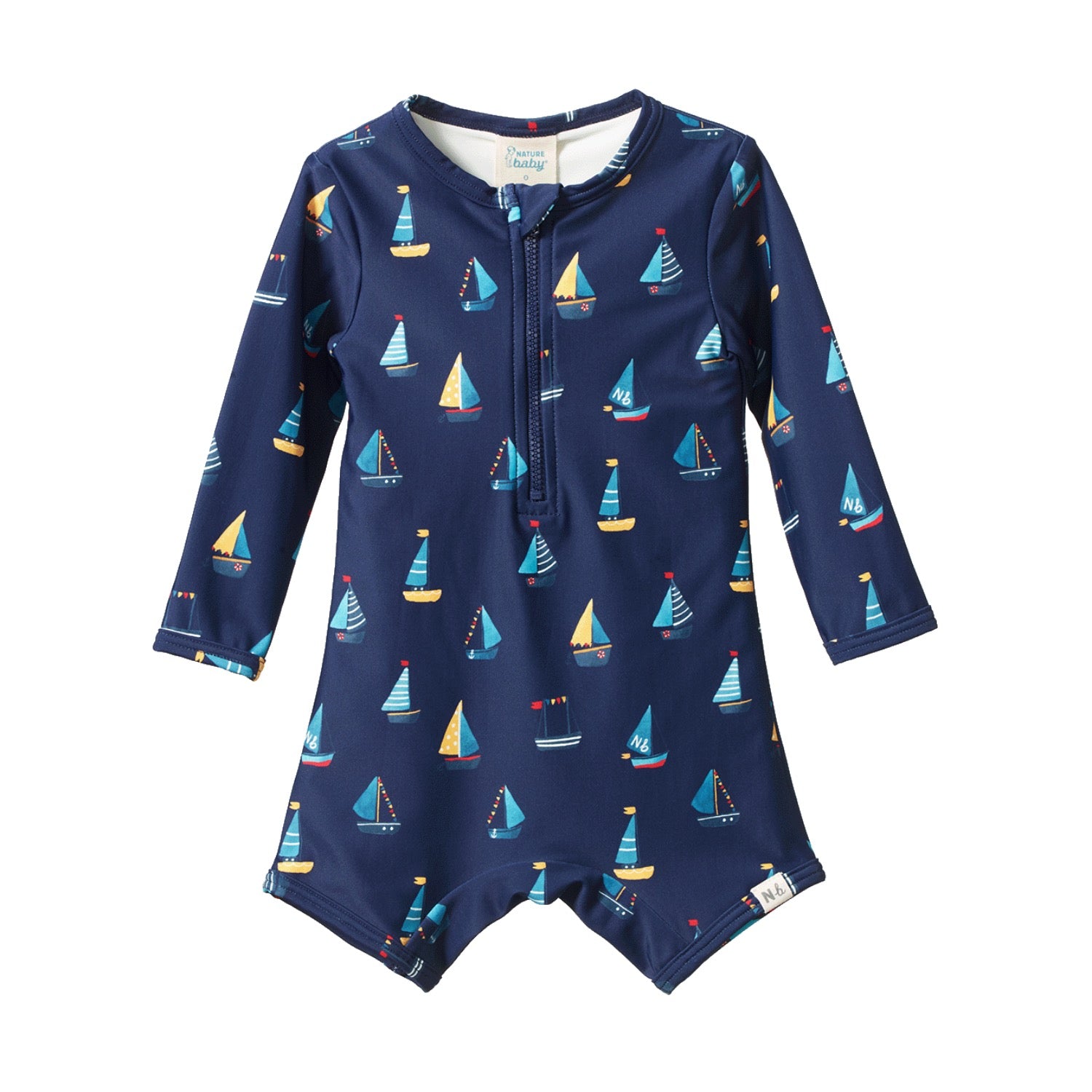 One Piece Bathing Trunks Regatta Print