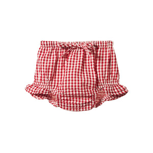 Petal Set Gingham Red Check