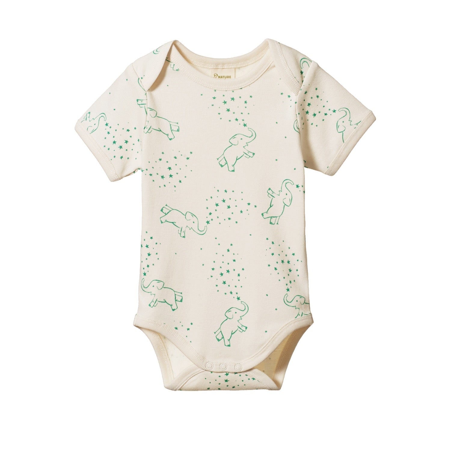Short Sleeve Bodysuit Fairground Print