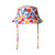 Splash Sunhat Painted Delphine Print