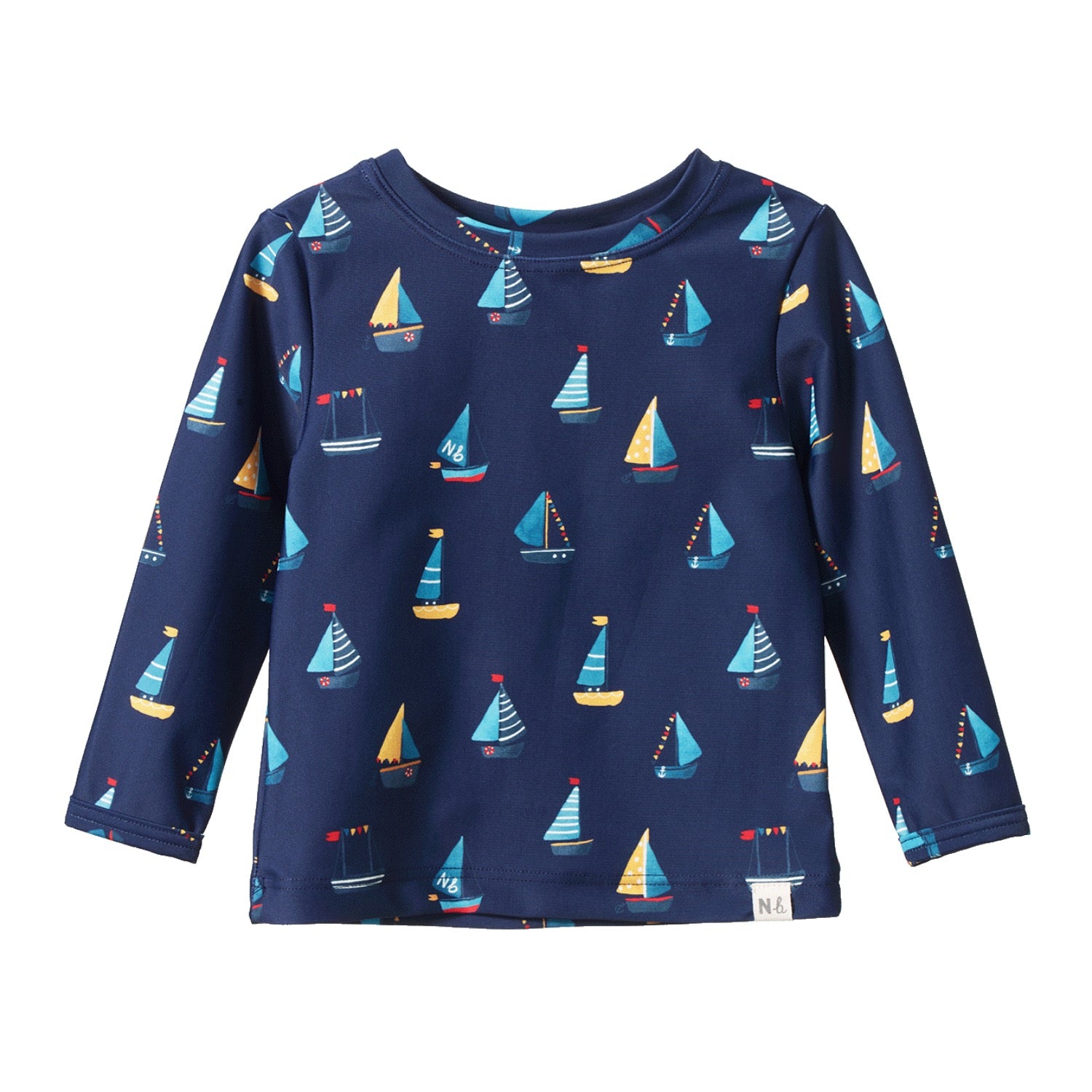 Splash Top Regatta Navy Print