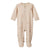 Beige baby onesie with duck and balloon pattern by Nature Baby