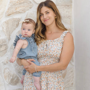 Nova Romper Chambray