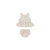 Quincy Mae Sleeveless Peplum Set Bloom