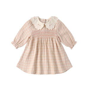 Callie Dress Pink Plaid