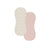 Quincy Mae Burp Cloth 2 Pack Bloom Bubblegum