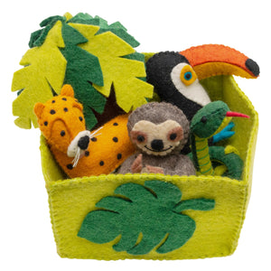 Pashom Felt Playset Rainforest