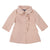 Korango Frill Overcoat Dusty Pink