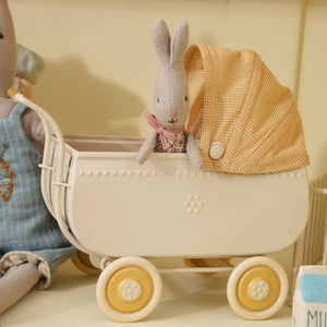 Maileg Pram Micro Yellow