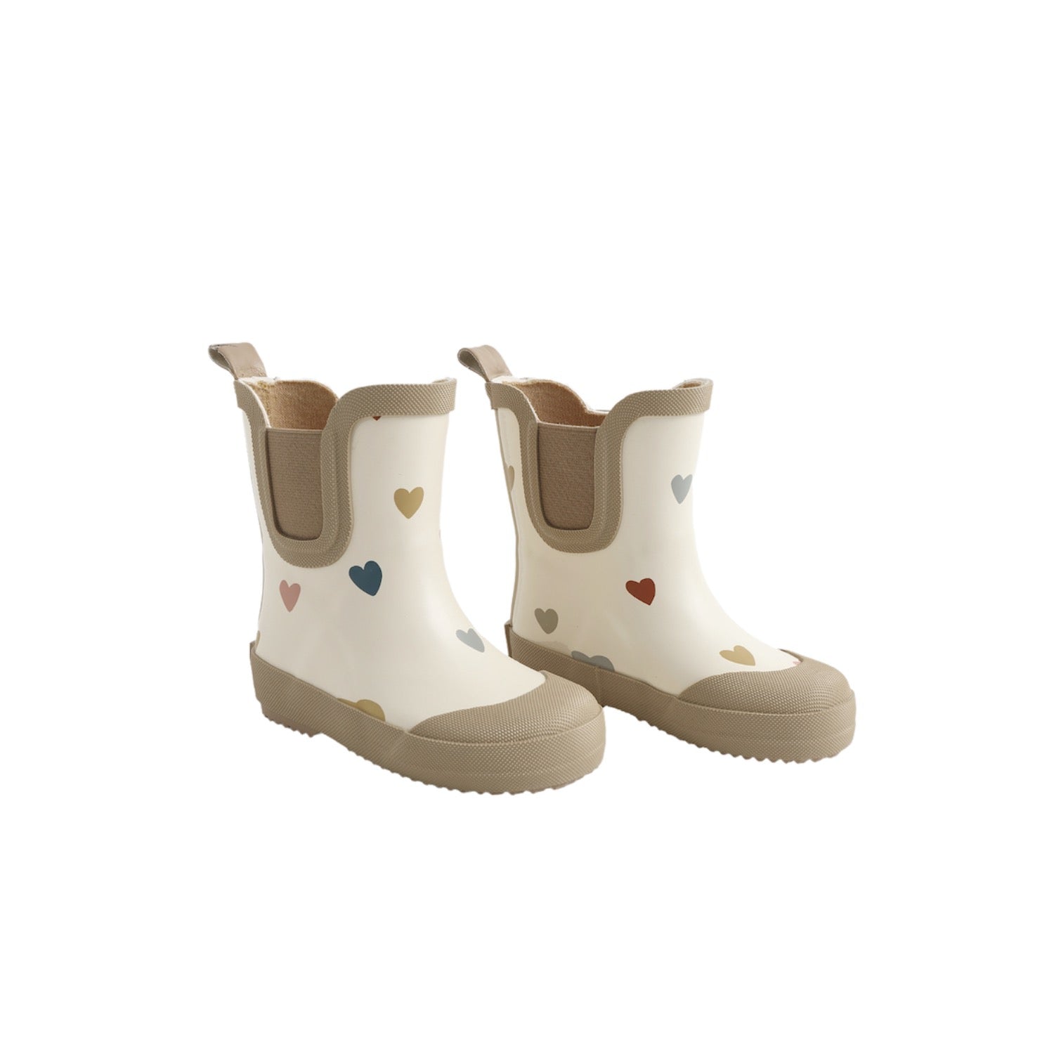 Confetti Hearts Rain Boots