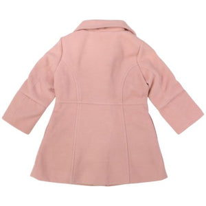 Korango Collared Overcoat Dusty Pink