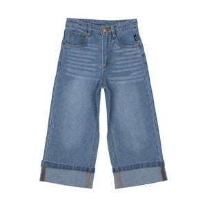 Rock Your Kid Wide Cuff Denim Jeans