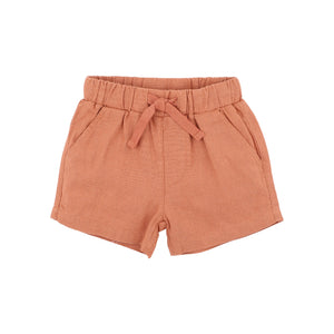 Evan Caramel Shorts