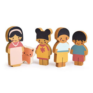 Mentari Doll Family with Cat