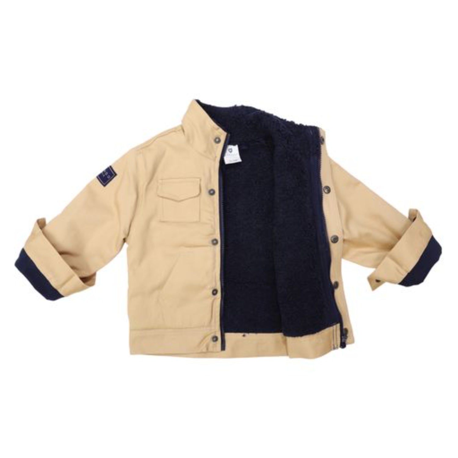 Korango Sherpa Lined Twill Jacket Sheepskin
