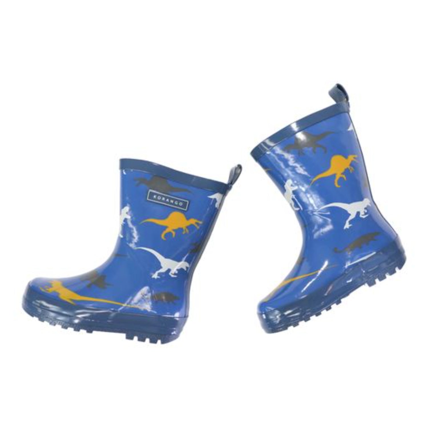 Korango Dinosaur Gumboots Blue