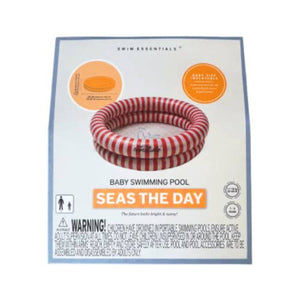 Baby Pool Seas the Day Red