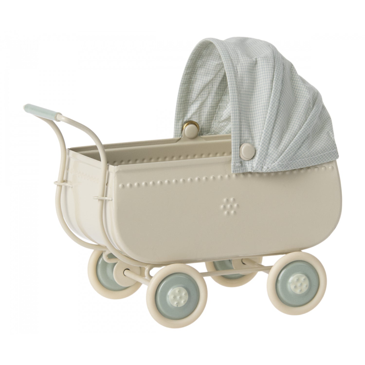 Maileg Pram Micro Blue