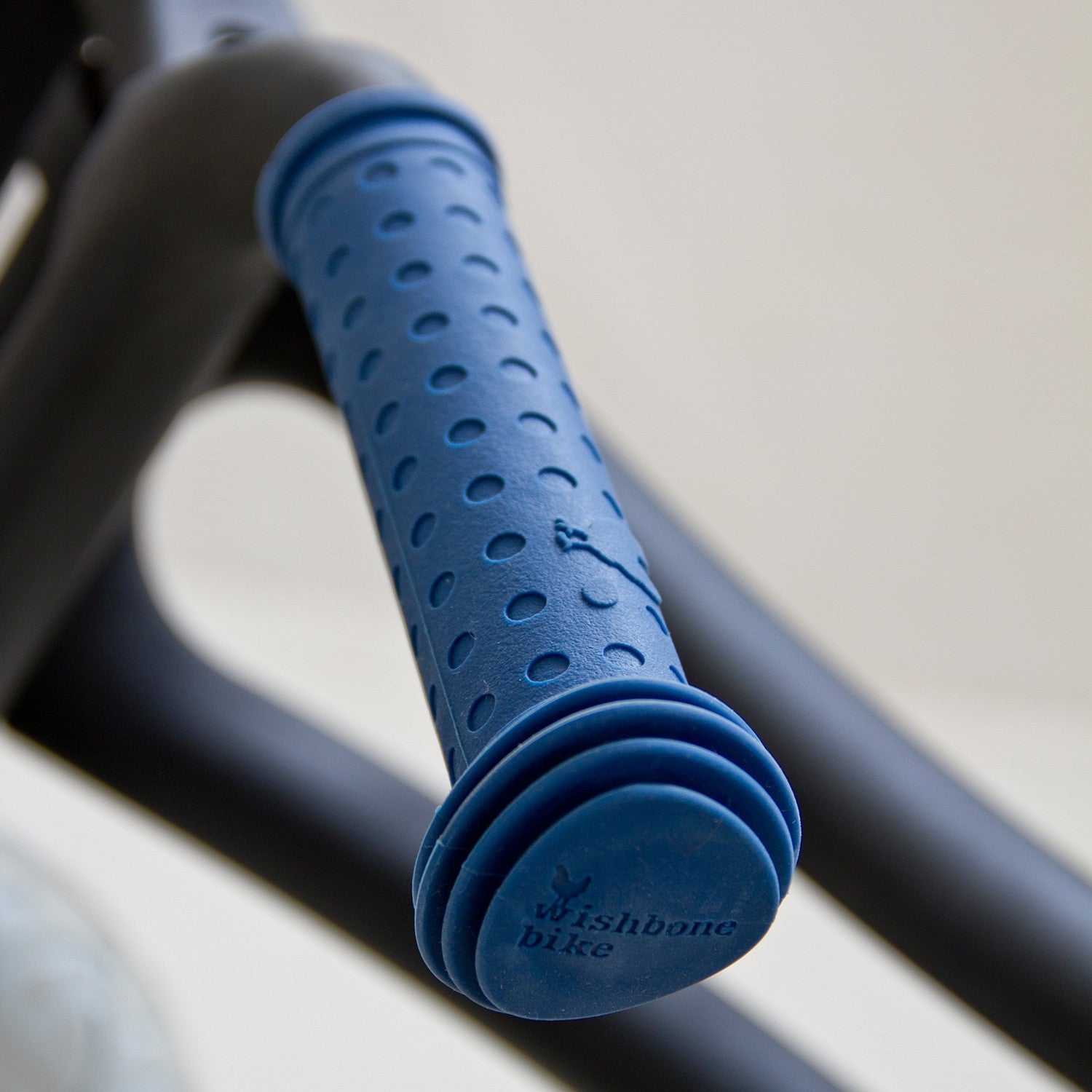 Wishbone Handlebar Grips -Blue