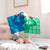 Connetix Tiles Base Plate Pack Blue Green 2 Piece