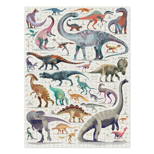 Crocodile Creek 750 Piece Family Puzzle Dinosaurs