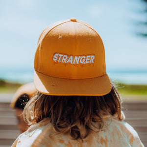 Hello Stranger Stranger Snapback Cap Yellow