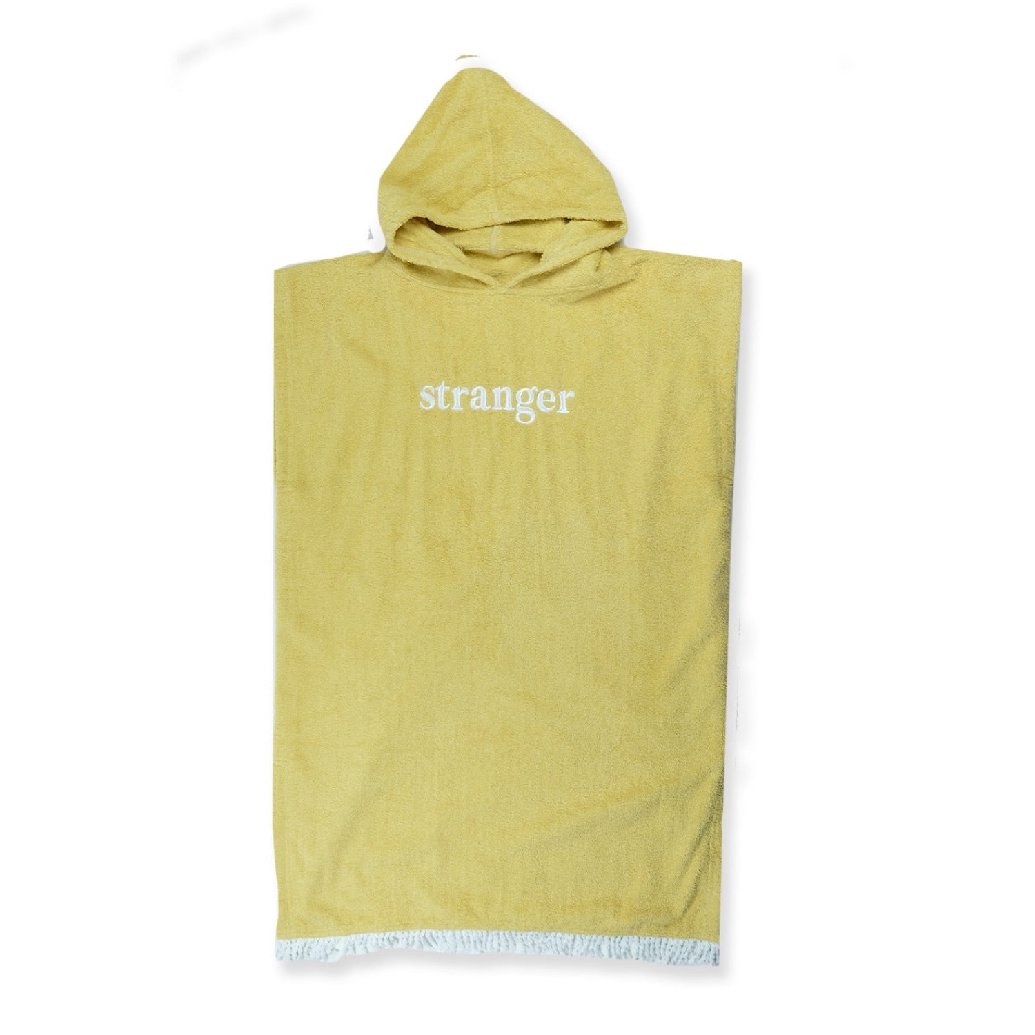 Hello Stranger Poncho Towel Yellow