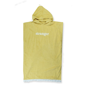 Hello Stranger Poncho Towel Yellow