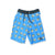 Hello Stranger Long Board Short Blue Skulls