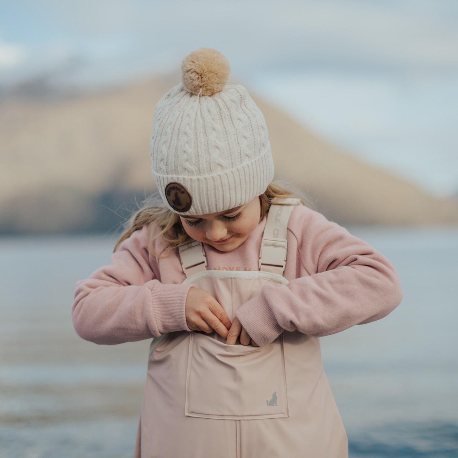 Rain Overalls Dusty Pink